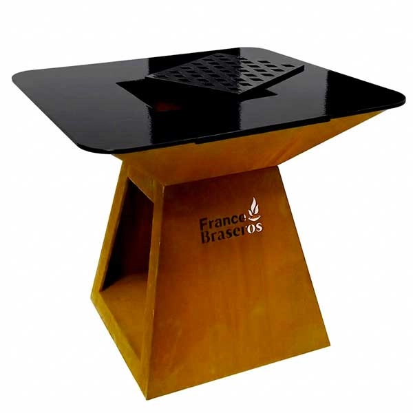 Nos braseros france braseros sont fabriqu&eacute;s en acier corten, gage de robustesse et de long&eacute;vit&eacute;