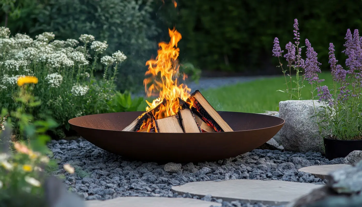 Gamme de bols à feu