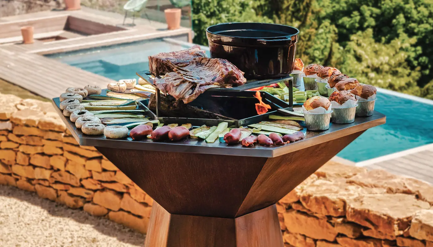 Gamme de braseros plancha