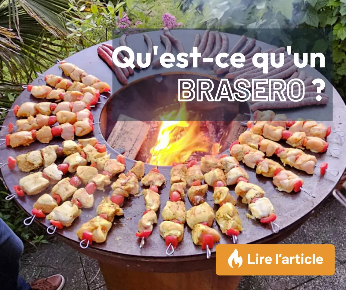 Foyer De Barbecue Portable Indien Traditionnel - Forgé à La Main, Métal, Cuisine Extérieure Au Bois