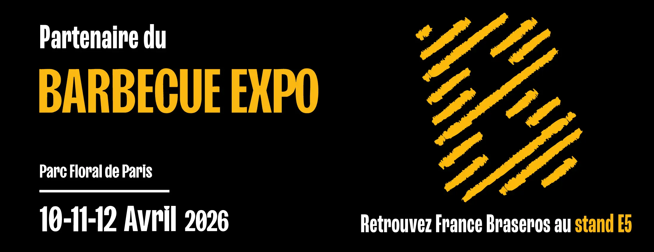 brasero.com est partenaire du barbecue expo du 10 au 12 avril 2026 &agrave; Paris