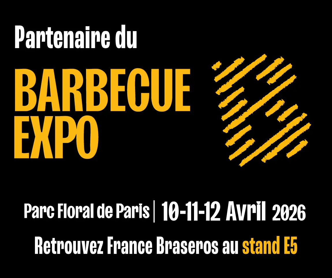 brasero.com est partenaire du barbecue expo du 10 au 12 avril 2026 &agrave; Paris